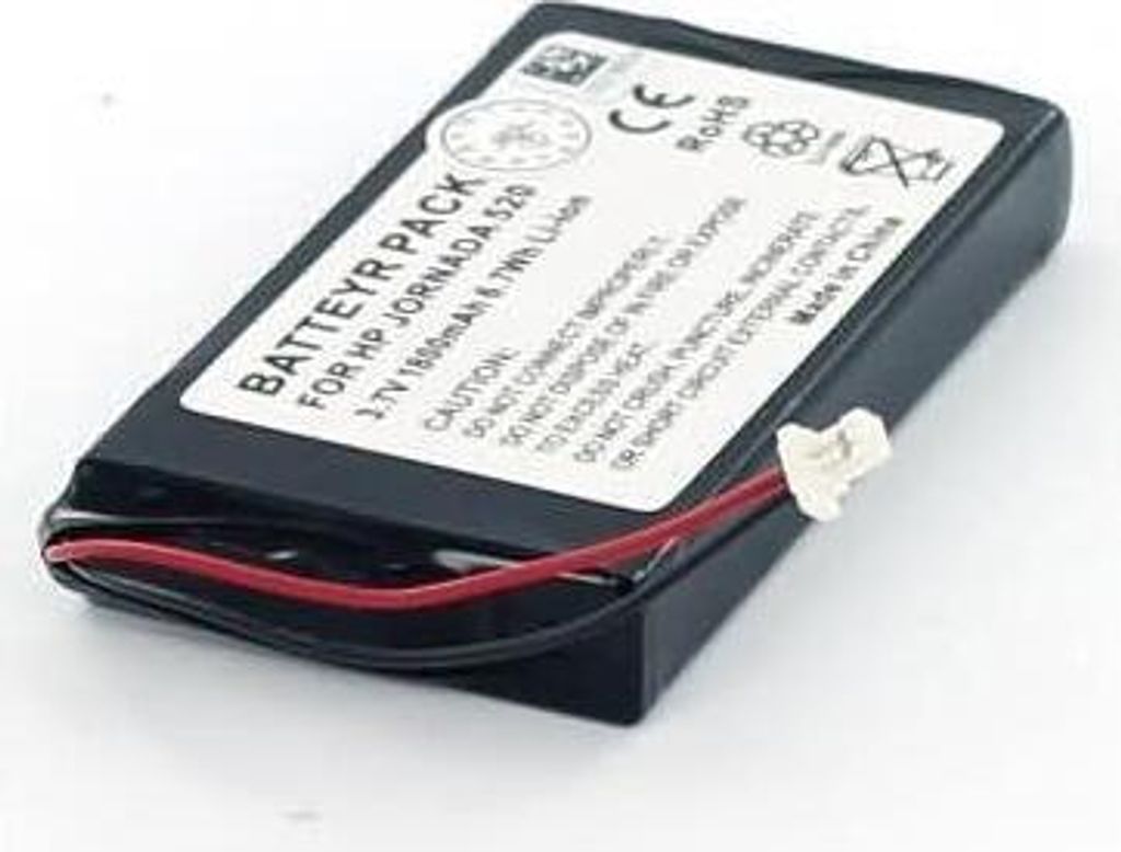 Akku für Hewlett-Packard Jornada 520 Li-Ion 3,7 Volt 1800 mAh schwarz.