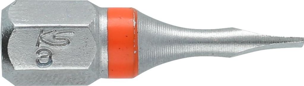 KS Tools 1/4 TORSIONpower Bit, 25 mm, Schlitz 3 mm