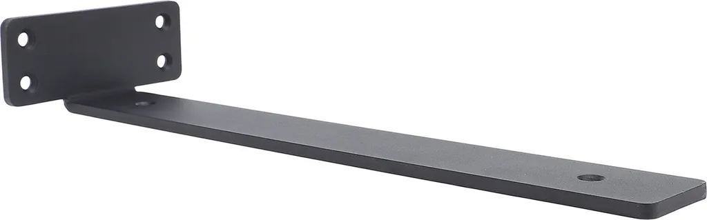 Support tablette murale invisible de 30cm pour étagère bois flottante 6x