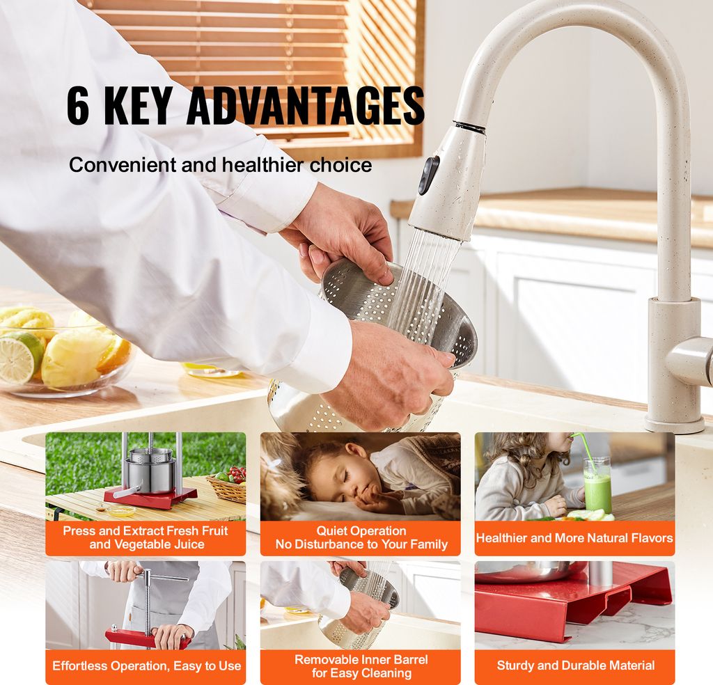 BURI Presstuch Set 8x Für 12l Obstpresse - Feinmaschige Pressfilter Für Klaren Saft & Wein