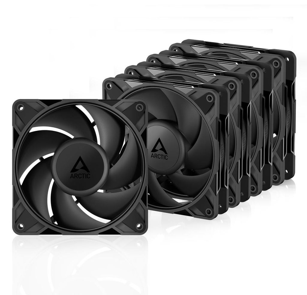 Arctic P12 Pro PST 5 Pack – 120 x 120 x 25 mm Fans Produktbild 