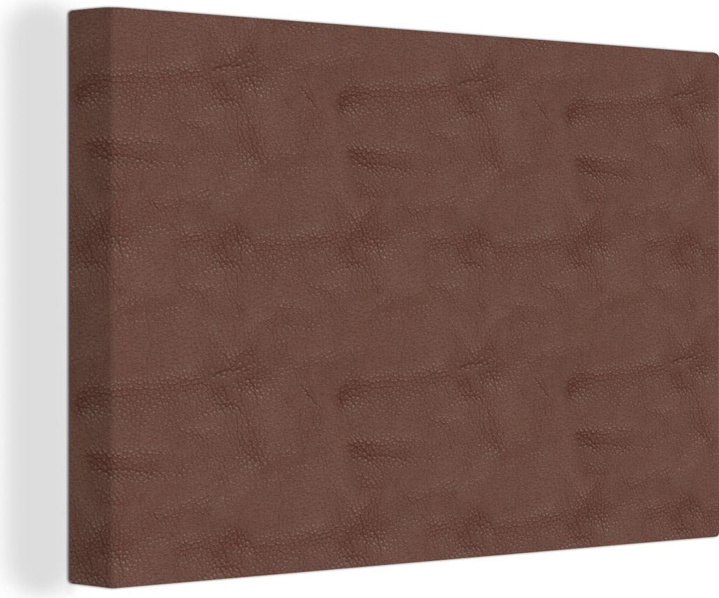 OneMillionCanvasses - Leinwandbilder - 140x90 cm, Leder - Rot - Tiere, Wandbilder Kunstdruck Wanddekoration - Foto auf Leinwand - Gemälde auf Ho...