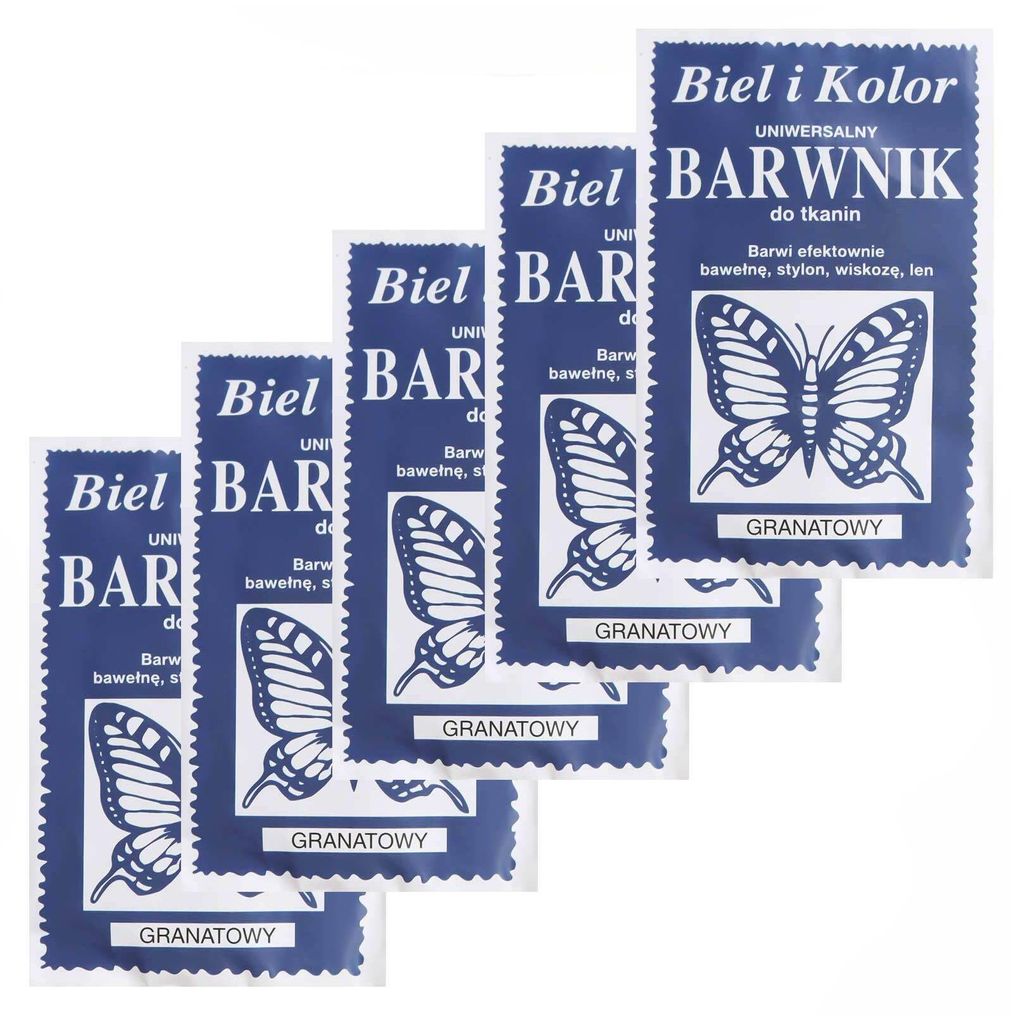 5 x 10g Batikfarbe Textilfarbe Stofffarbe färben, bitte Farbmix wählen, Farbe:marineblau