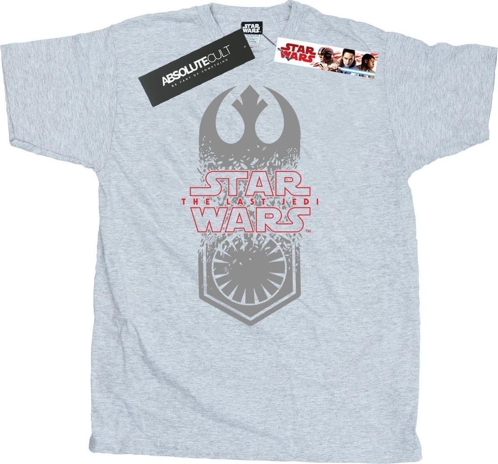 Star Wars - "The Last Jedi" T-Shirt für Herren BI46971 (XXL) (Grau)