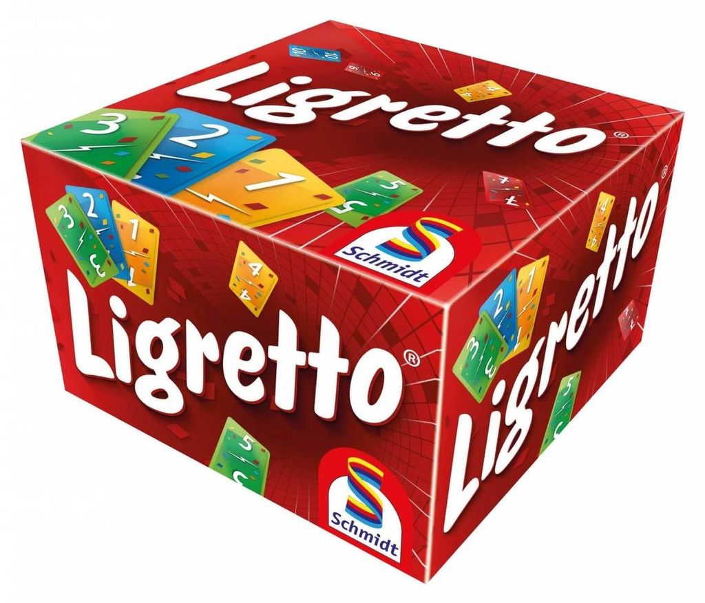 Ligretto Rot – Ein schnelles und spannendes Kartenspiel (rumanische Ausgabe)