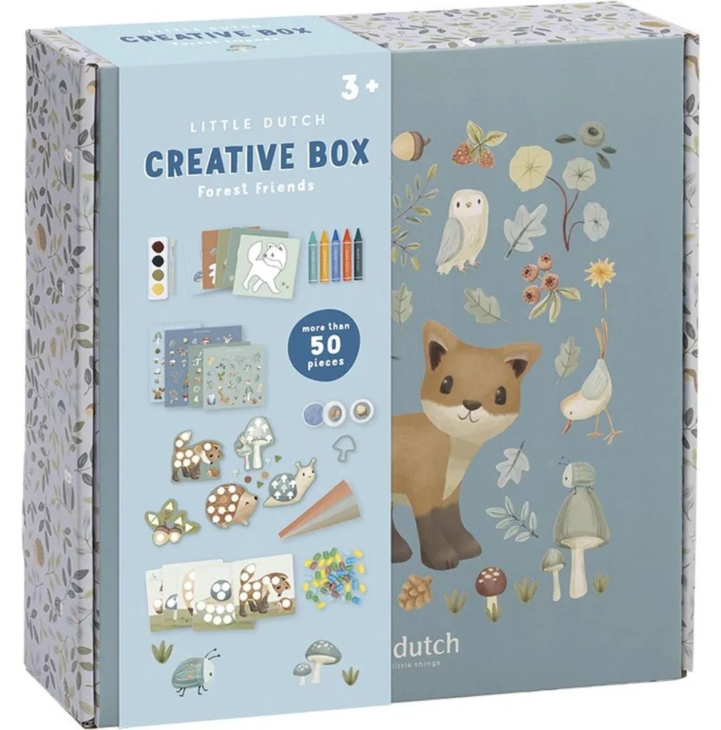 Loisirs créatifs enfant Forest Friends - Kit dessin et gommettes fun