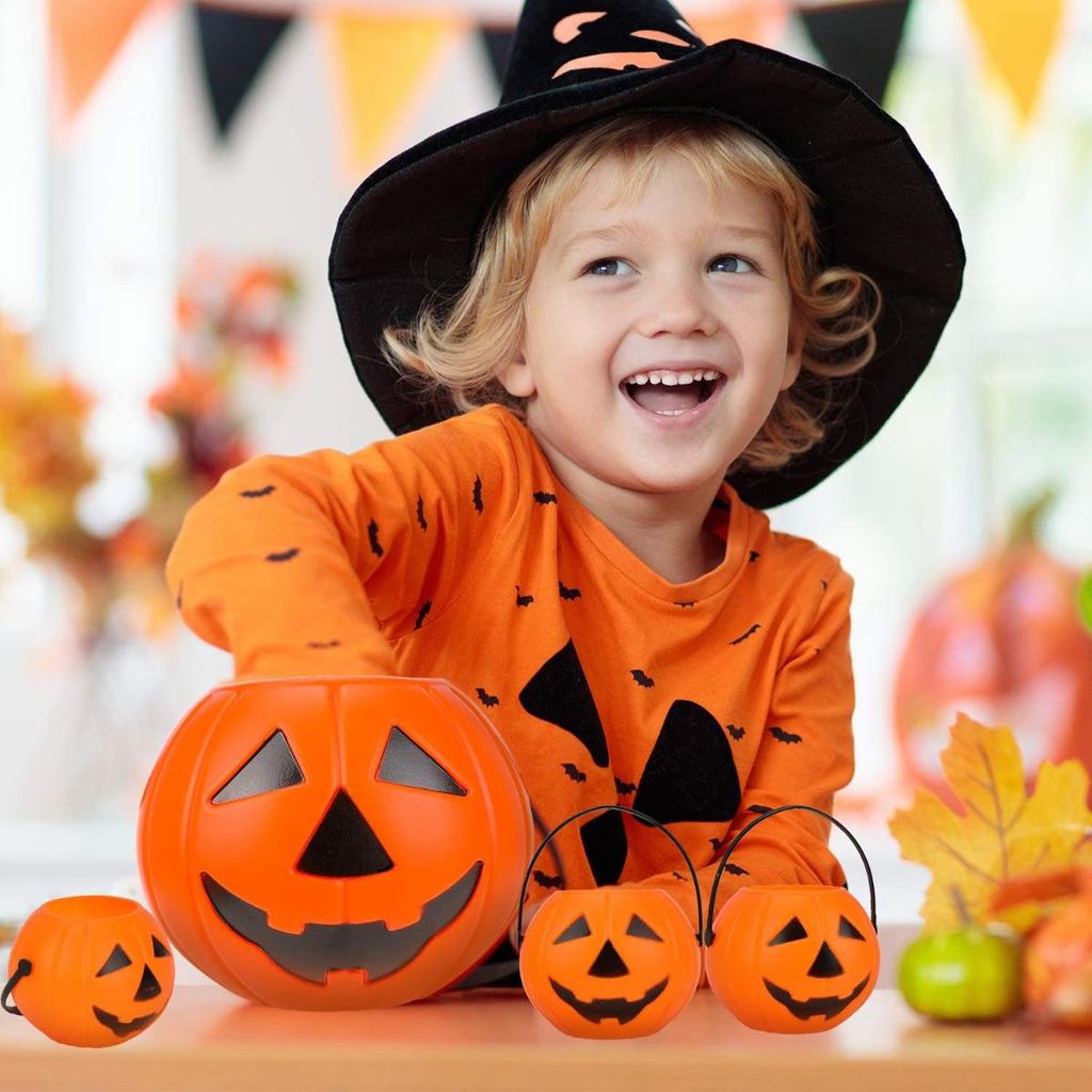 Tg66295 Wiaderko Pojemnik Na Słodycze Kubełek Halloween Zdjęcie produktu 