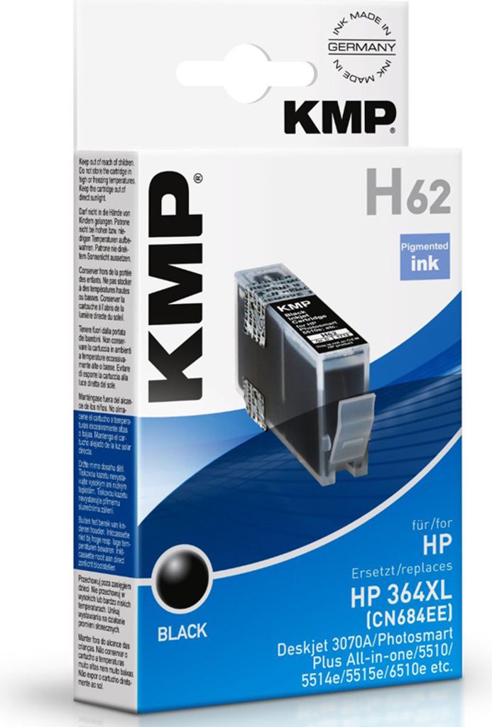 KMP H62 - 20 ml - Nero - compatibile - cartuccia Immagine del prodotto 