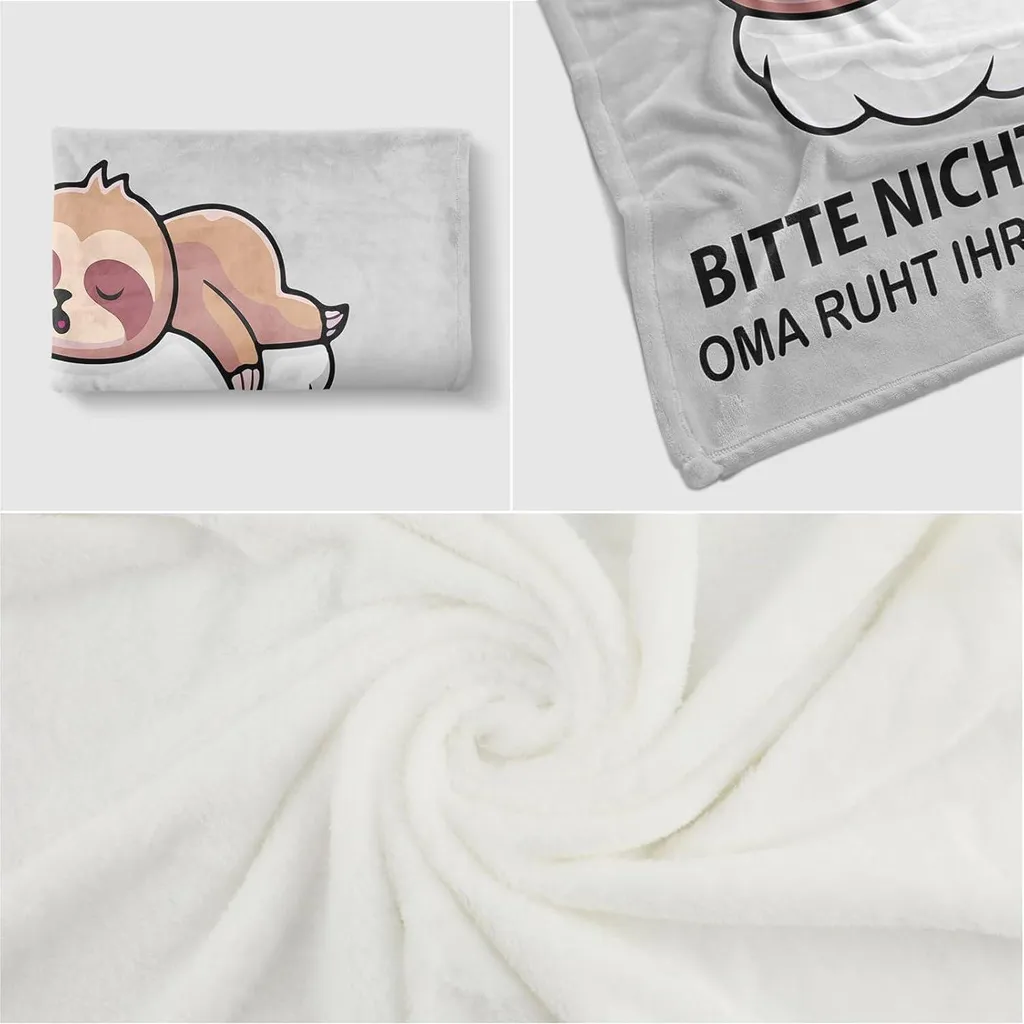 Regali per Nonna da Nipoti Divertente Regalo Festa della Nonna Coperta