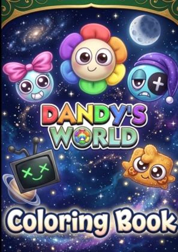 Dandy's World Coloring Book for Kids Obrázek produktu 