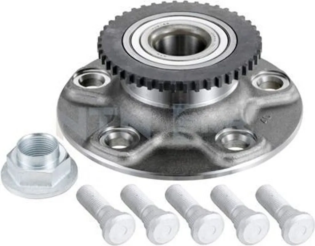 Kit moyeu roulement arrière SNR R168.70 robuste pour Nissan Primera P12