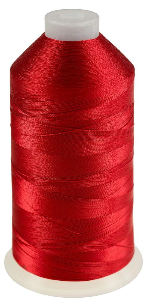 3000m Nähgarn Polyester 210D/2, rot