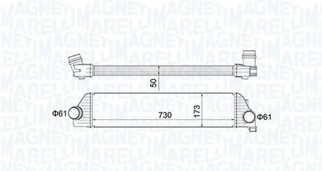 Échangeur d'air Turbo pour Opel Movano B - Solution Refroidissement