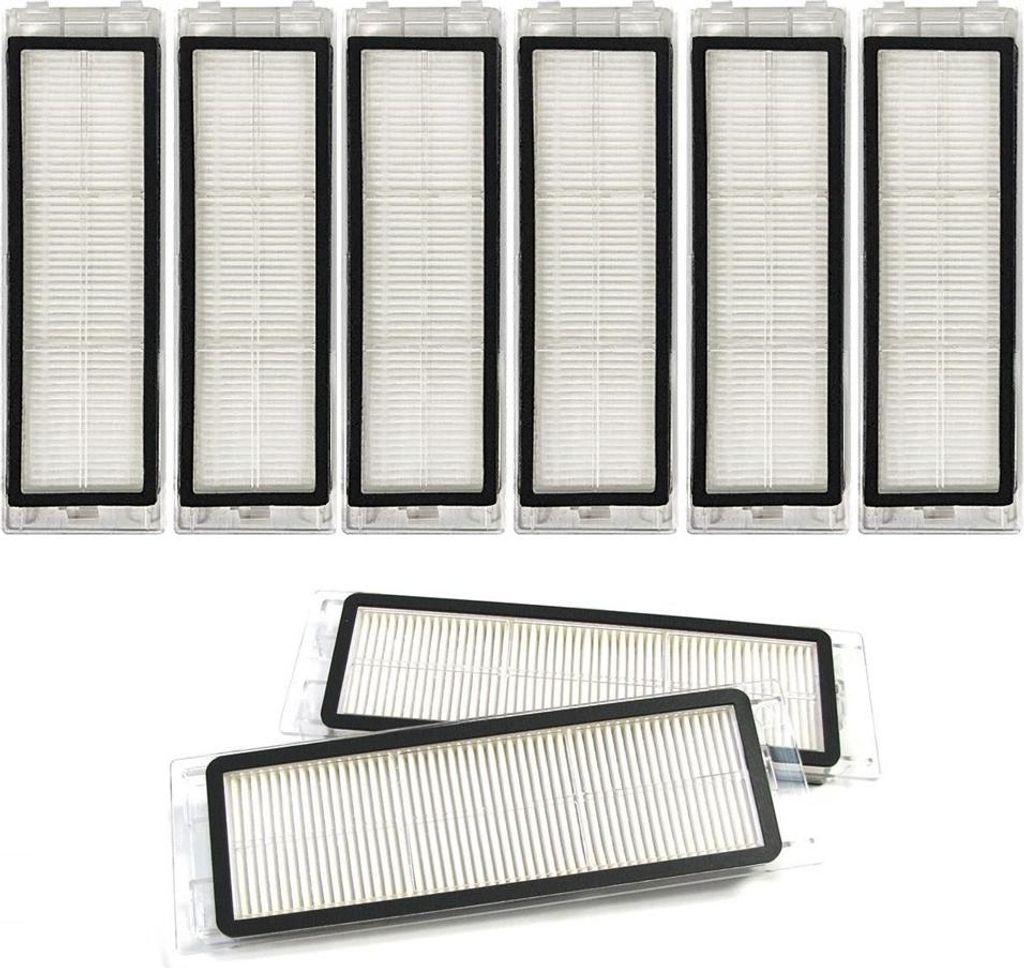 6x Filter für XIAOMI Roboter ROBOROCK E20 E25 E35 E4 E5 S50 S60 S65 S5 S6 MAXV