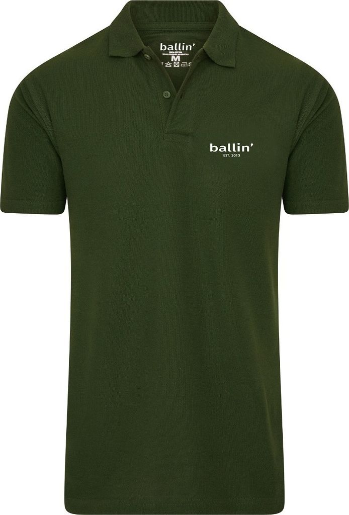 Ballin Est. 2013 Basic Polo Grun - Große XL