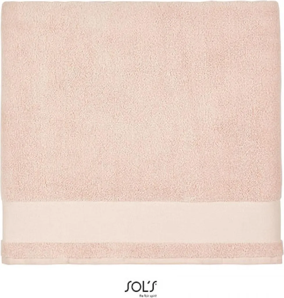 Grande Serviette de Bain pour Douche et Spa - 70x140 cm Rose Pastel