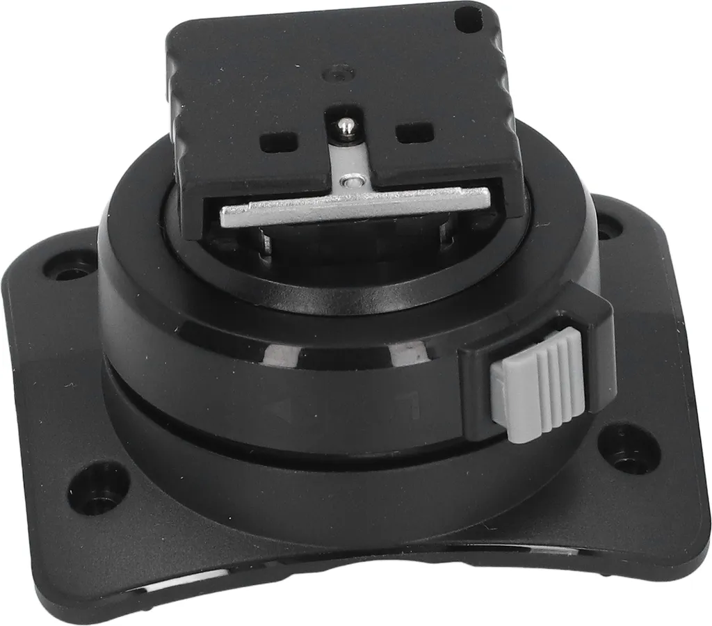 Base a Slitta per Flash in Alluminio - Adattatore Universale Fotocamera