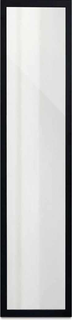 Ganzkörperspiegel 36x156 cm – Eleganter Bodenspiegel mit schwarzem Rahmen – Moderner, freistehender Ankleidespiegel – Stilvoller Spiegel fü...