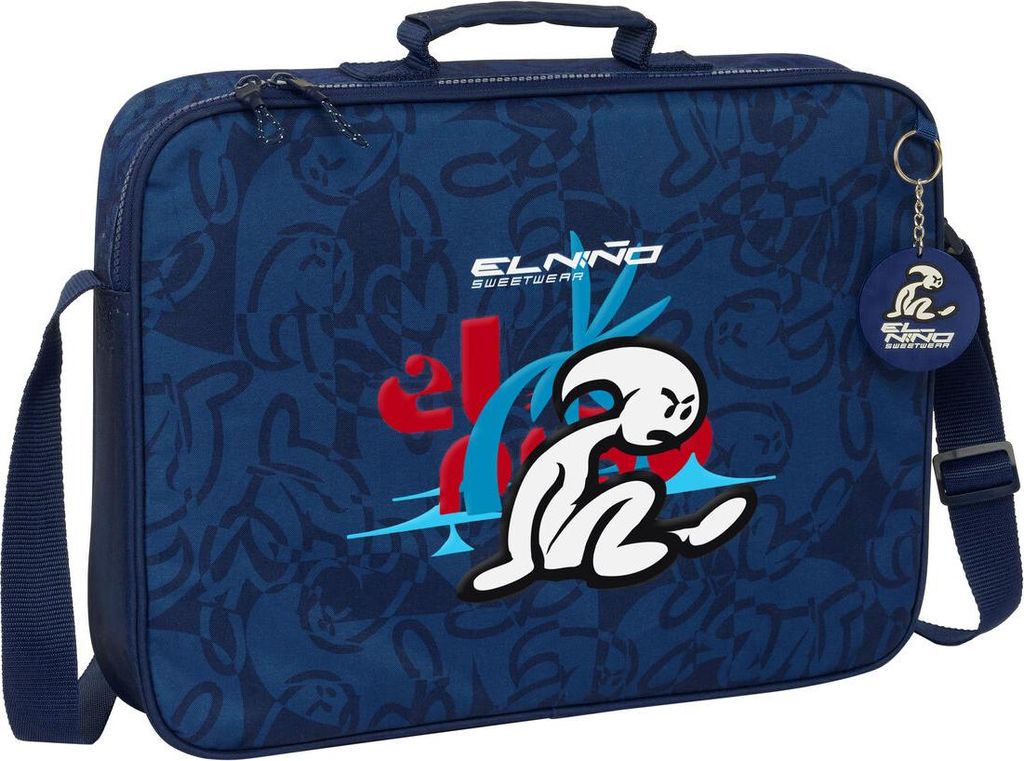 Schultasche El Niño Paradise Marineblau 38 x 28 x 6 cm