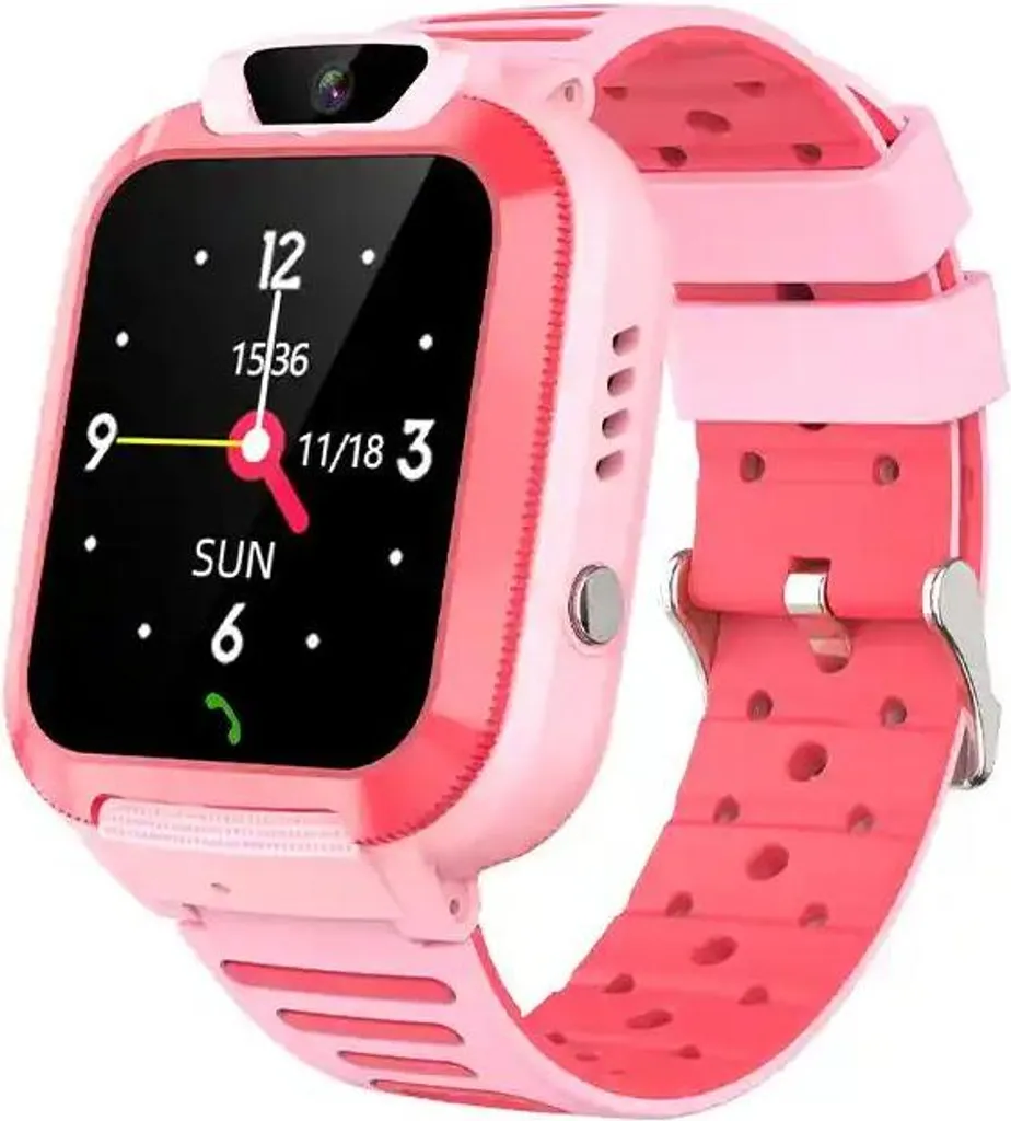 EliteJunior Montre intelligente pour enfants 4G GPS montre connectée rose