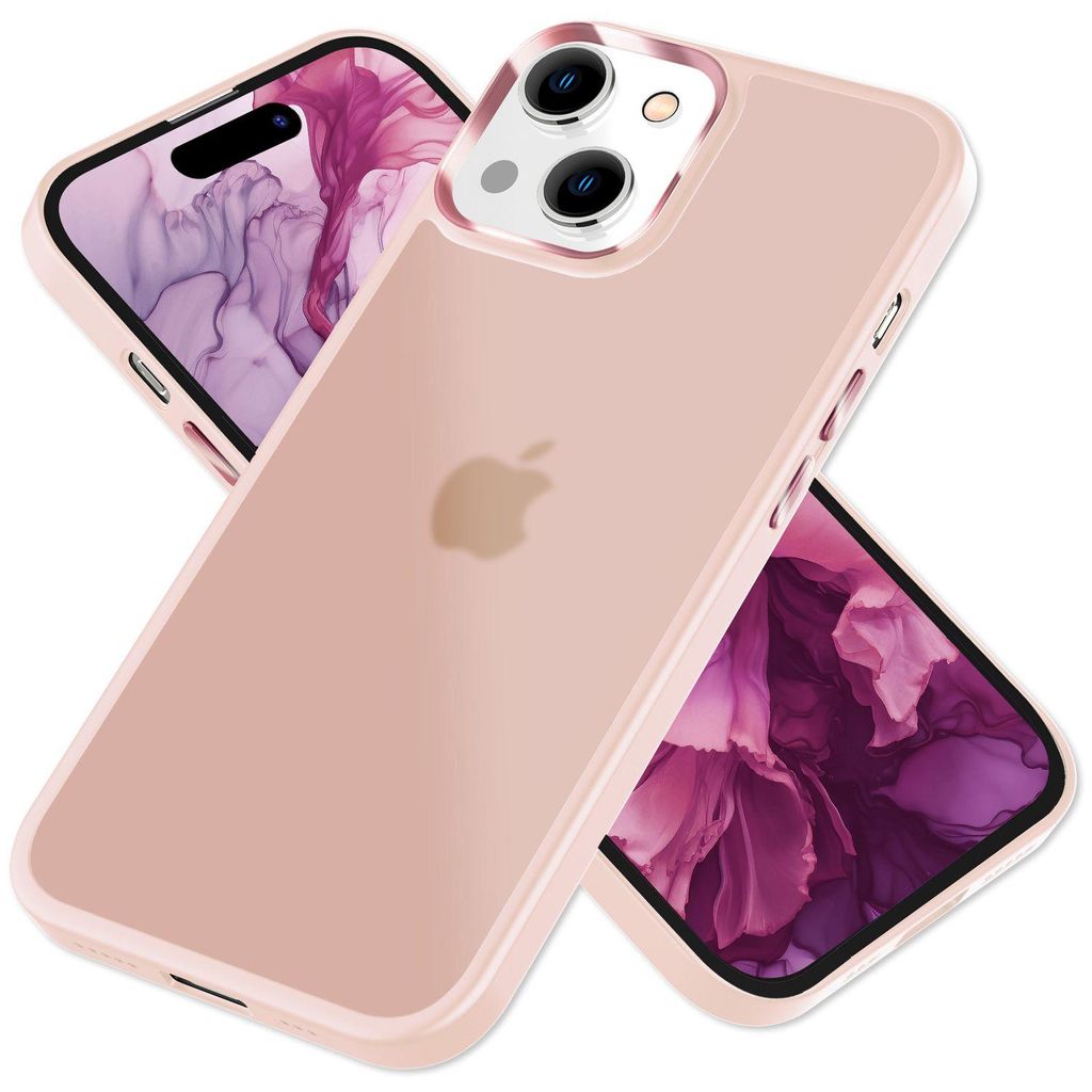 Custodia ibrida per iPhone 15 Plus Custodia smerigliata Immagine del prodotto 