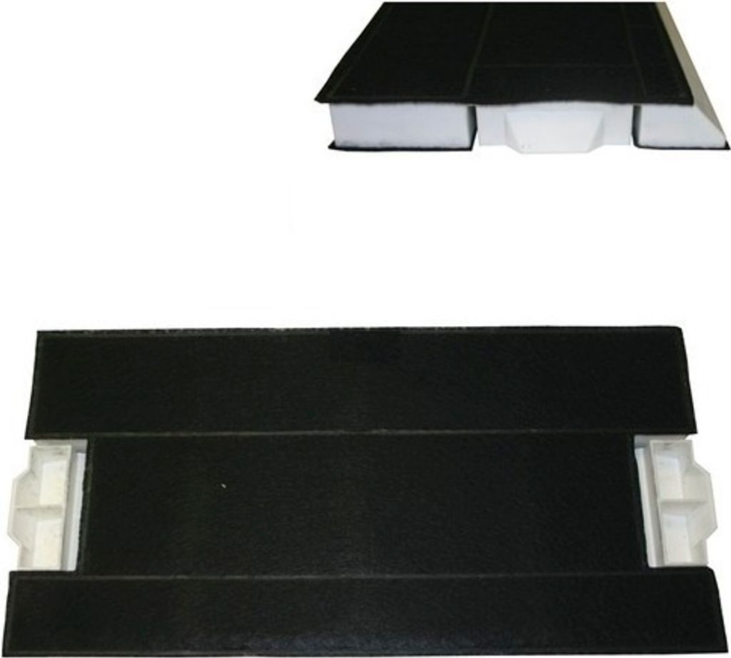 SPARES2GO Aktivkohlefilter Für Neff Dunstabzugshaube – 395x196x30 Mm
