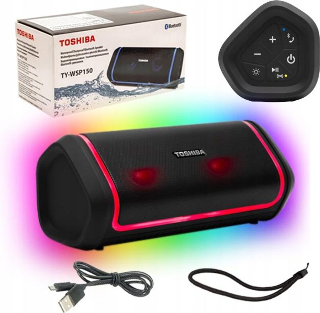 Toshiba Bezprzewodowy Głośnik Bluetooth Przenośny Na Zdjęcie produktu 
