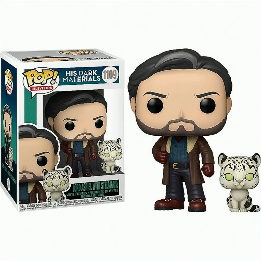 Funko POP Lord Asriel 1109 Figurine Vinyle Détaillée His Dark Materials