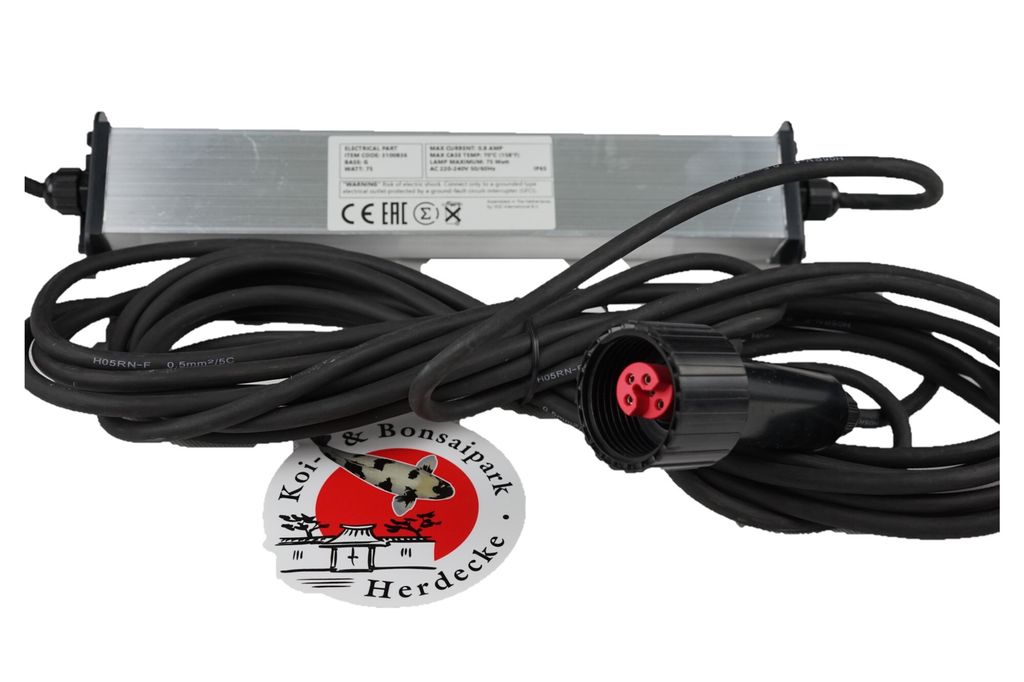 Aquaforte 75 Watt Vorschaltgerät für Tauch UVC Produktbild 