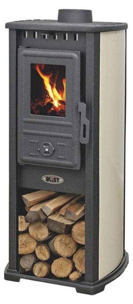 Berna Lux G beige – elegante Kaminöfen aus Gusseisen Produktbild 