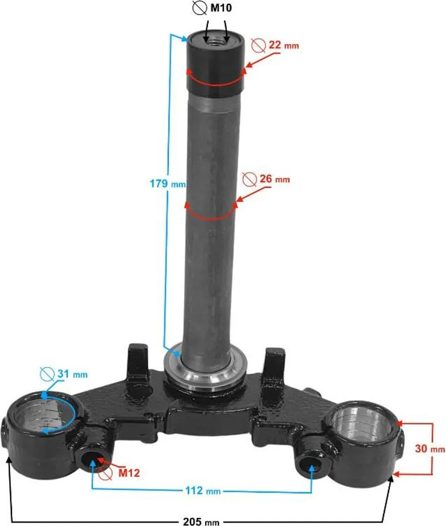 Tige de selle de remplacement pour Fighter 2 - Pièce cadre d'origine