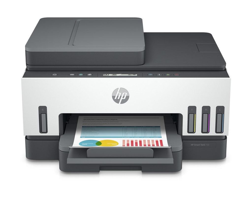 HP Smart Tank 750 Bezdr. př. All-in-One Barva Tiskárna, Obrázek produktu 