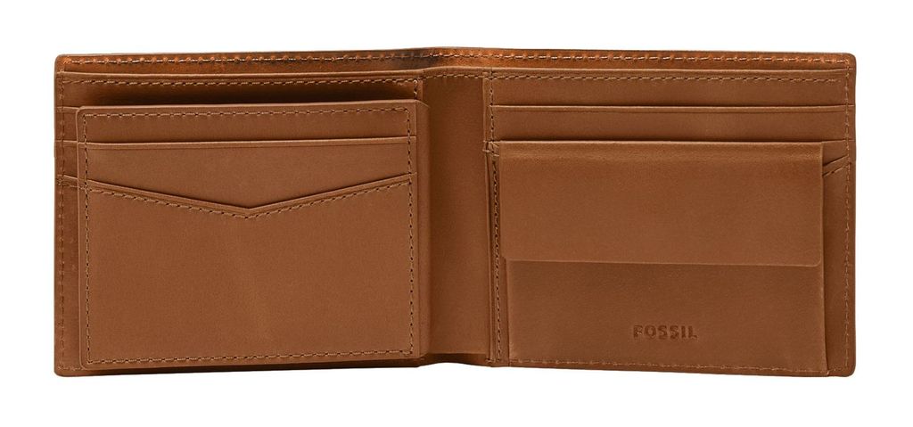 FOSSIL Everett Bifold Card Case Saddle | Kaufland.de