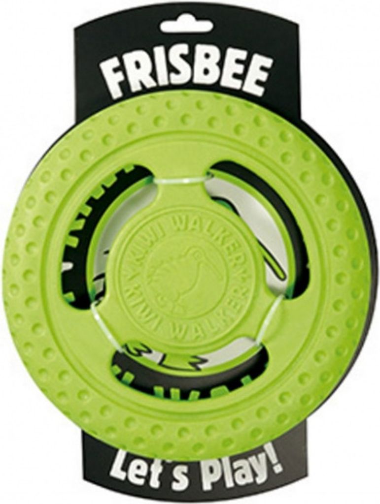 Hundespielzeug Kiwi Play Frisbee Maxi grün 21,5 x 3,5 cm