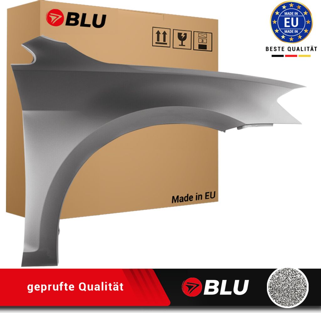 BLU Błotnik pasujący do VW Volkswagen GOLF VII 7 LA7N Prawy Zdjęcie produktu 