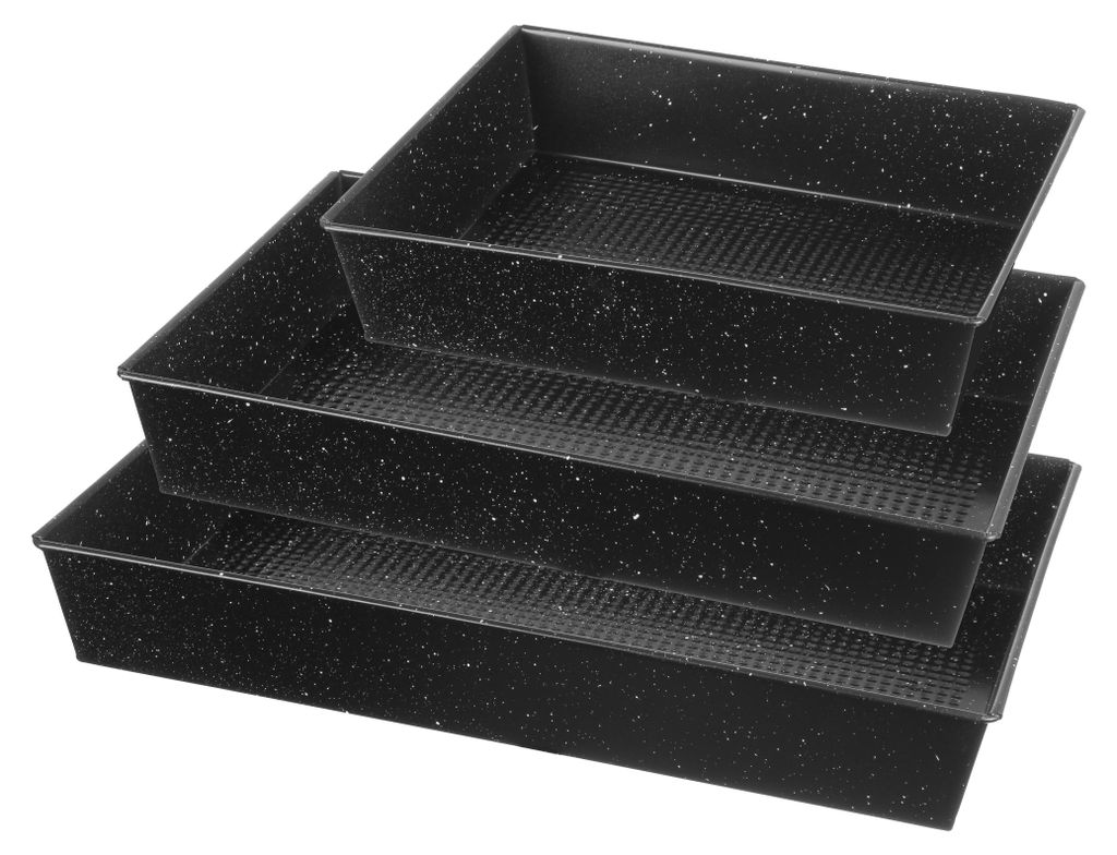 sada 3 nepriľnavých plechov na pečenie BRUNBESTE BB-2555 Obrázok produktu 
