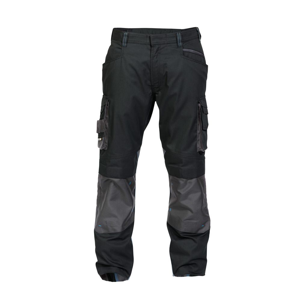 DASSY Nova Arbeitshose mit Kniepolstertaschen SCHWARZ/ANTHRAZITGRAU Gr.54 Länge: STANDARD