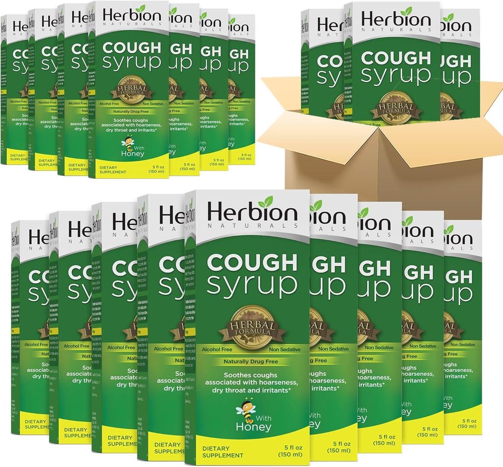 Herbion Naturals, sirup proti kašli s medem, přirozeně Obrázek produktu 