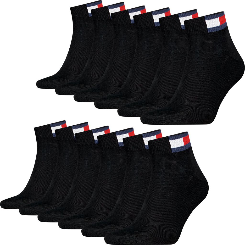 6 Paar Tommy Jeans Herren Quarter Socken