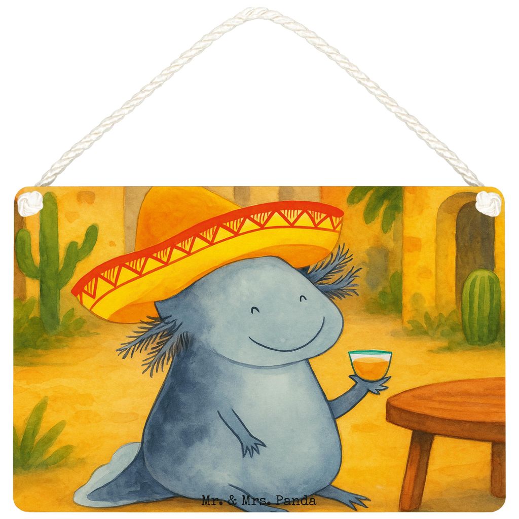 Mr. & Mrs. Panda holzbild Axolotl Tequila Design DIN A4 - Weiß - Geschenk, Holzschild, kleine aufmerksamkeit, Schild, wandtafel, Urlaub, Türschil...