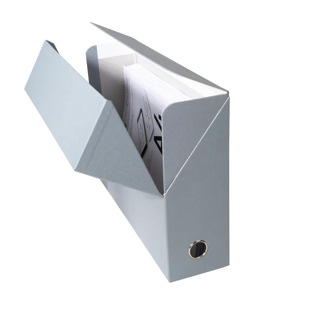 Boites de transfert Exacompta pour archivage documents A4 Dos 90mm - Gris