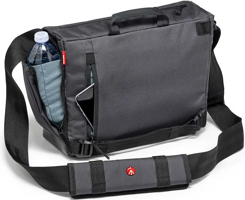 Sacoche Messenger Speedy-10 Manhattan Gris pour Ordinateur et Documents - 5