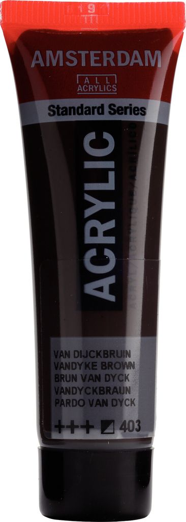 Amsterdam Standard Series Acrylfarbe Tube 20 ml Vandyckbraun 403