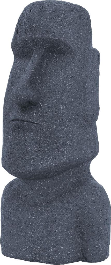 ECD Germany Moai Figur Rapa Nui Kopf 78cm hoch, Grau, aus Produktbild 