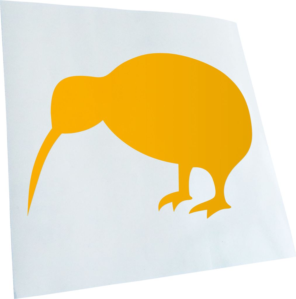 Kiwistar - Autoaufkleber - Kompass - Neon Matt - Aufkleber für Auto Kfz Fahrrad, LKW, Truck Mofa