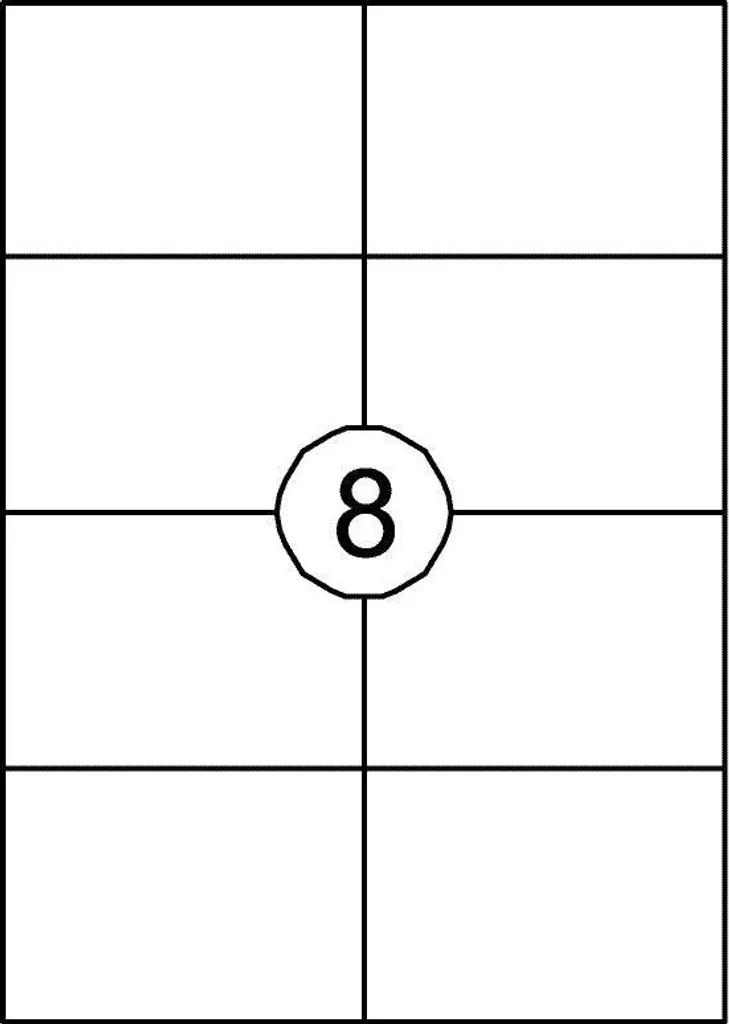 Étiquette 105 x 74 mm pour l'envoi de colis Colissimo et Chronopost