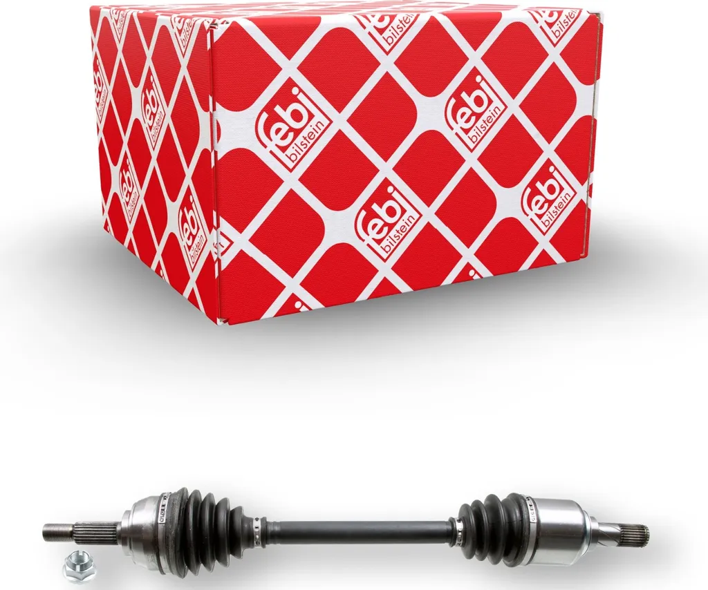 Semiasse Anteriore SX FEBI 182433 Nissan Micra K12 Note E11 Qualità OE - 1