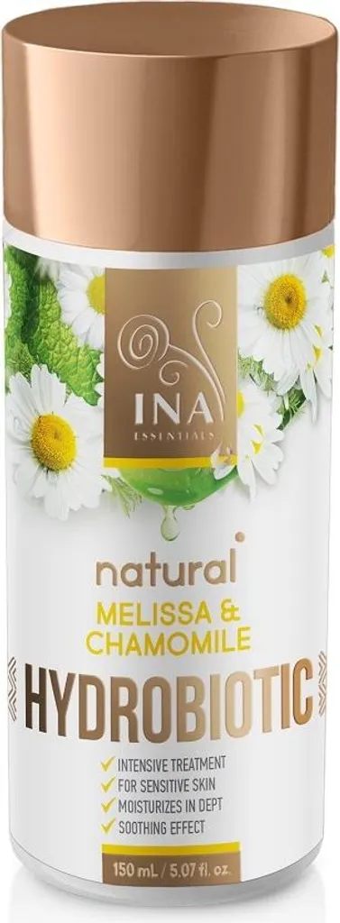 Soin hydrobiotique apaisant mélisse et camomille pour visage réactif 150ml