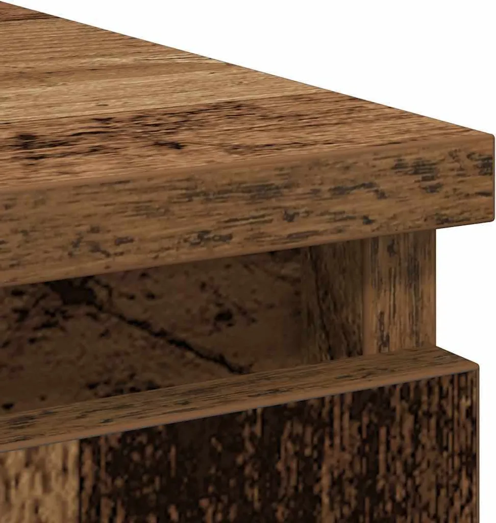Maison Exclusive - Credenza con cassetto effetto legno antico 71x35x65 cm Materiale ligneo - 10