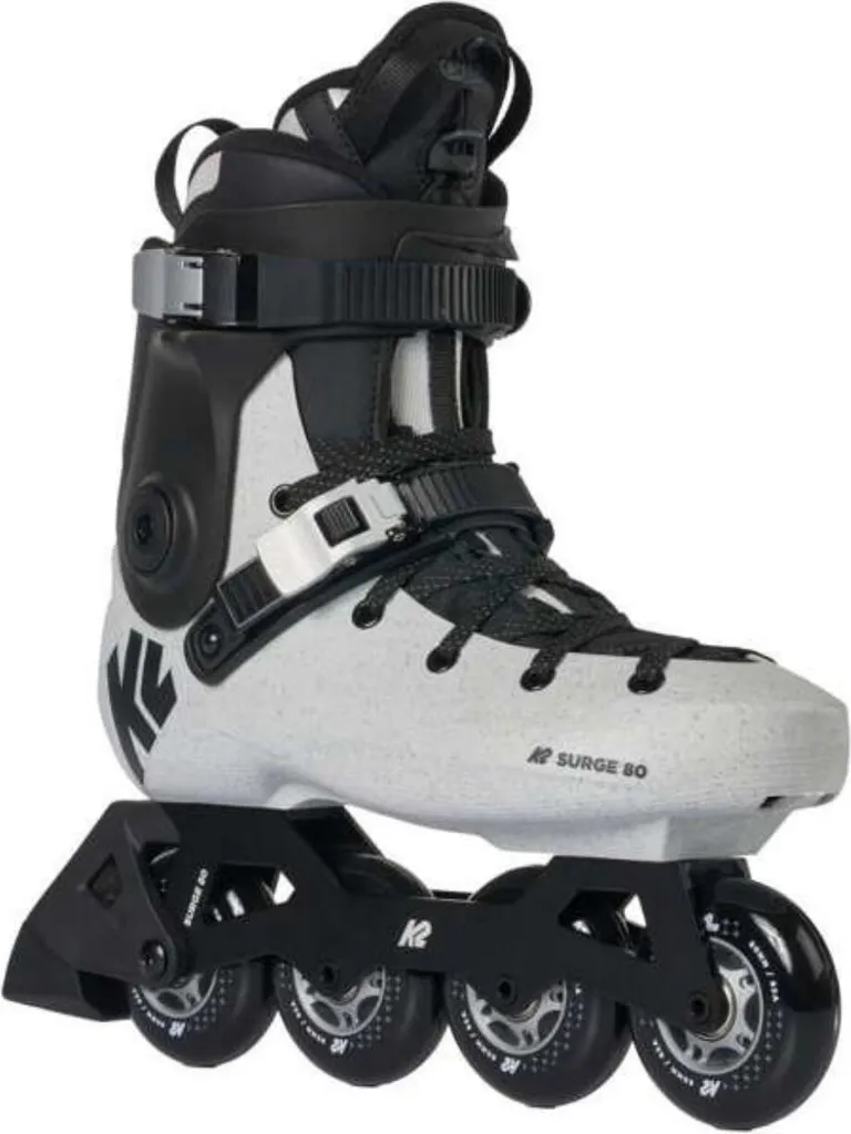 Rollers K2 Surge 80 Homme - Patins en Ligne Fitness Performants Noirs